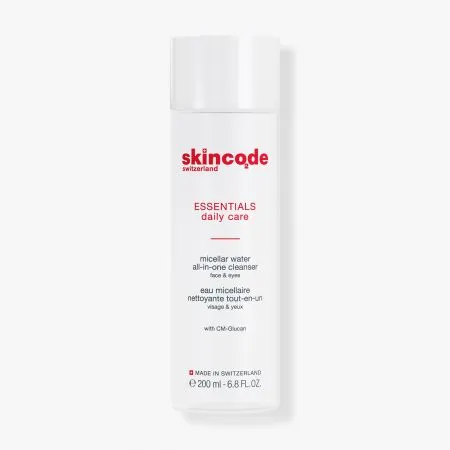 Apa micelara si demachiant 2in1 pentru fata si ochi Essentials, 200 ml, Skincode