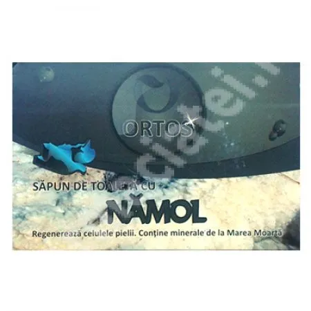 Sapun cu namol, 100 g, Ortos