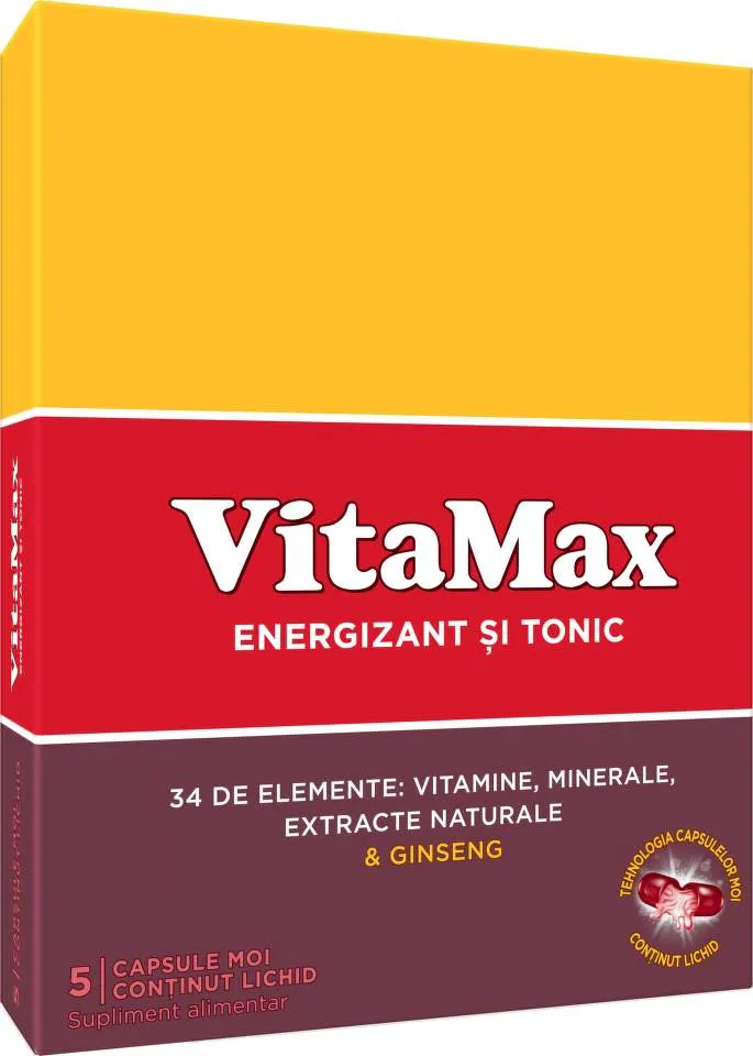 VITAMAX 5 CAPSULE MOI FORMULA NOUA