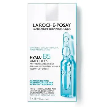 Fiole concentrate antirid ten sensibil Hyalu B5, 7x1.8ml, La Roche-Posay