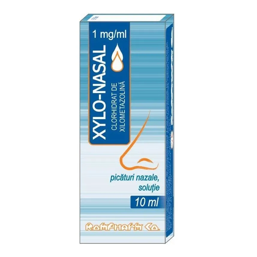 XYLO-NASAL 1MG/ML PICATURI NAZALE 10ML