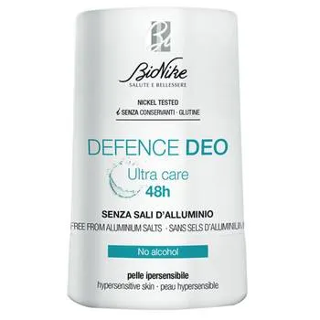 Deodorant fara sare de aluminiu Defence Deo Ultra Care 48h, 50ml, Bionike