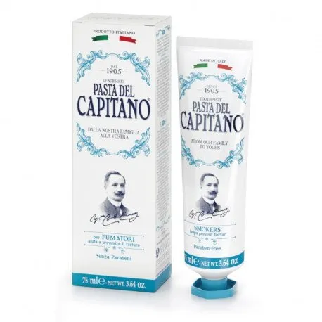 Del Capitano Pasta de dinti pt. fumatori, 75 ml