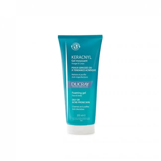 DUCRAY KERACNYL GEL CURATARE ANTI-ACNEE 200ML