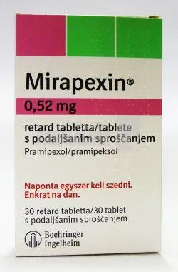 MIRAPEXIN 0,52 mg x 30 COMPR. ELIB. PREL. 0,52mg BOEHRINGER INGEL-33