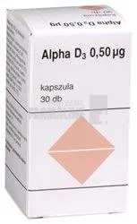 ALPHA D3 0,50 mcg x 30 CAPS. MOI 0,50mcg TEVA PHARMACEUTICALS