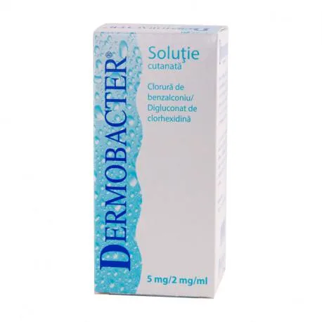 Dermobacter solutie cutanata x 125 ml