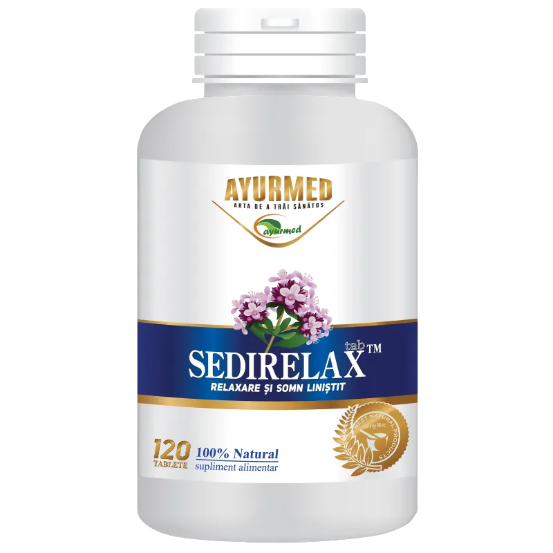 Sedirelax, 120 tablete, Ayurmed