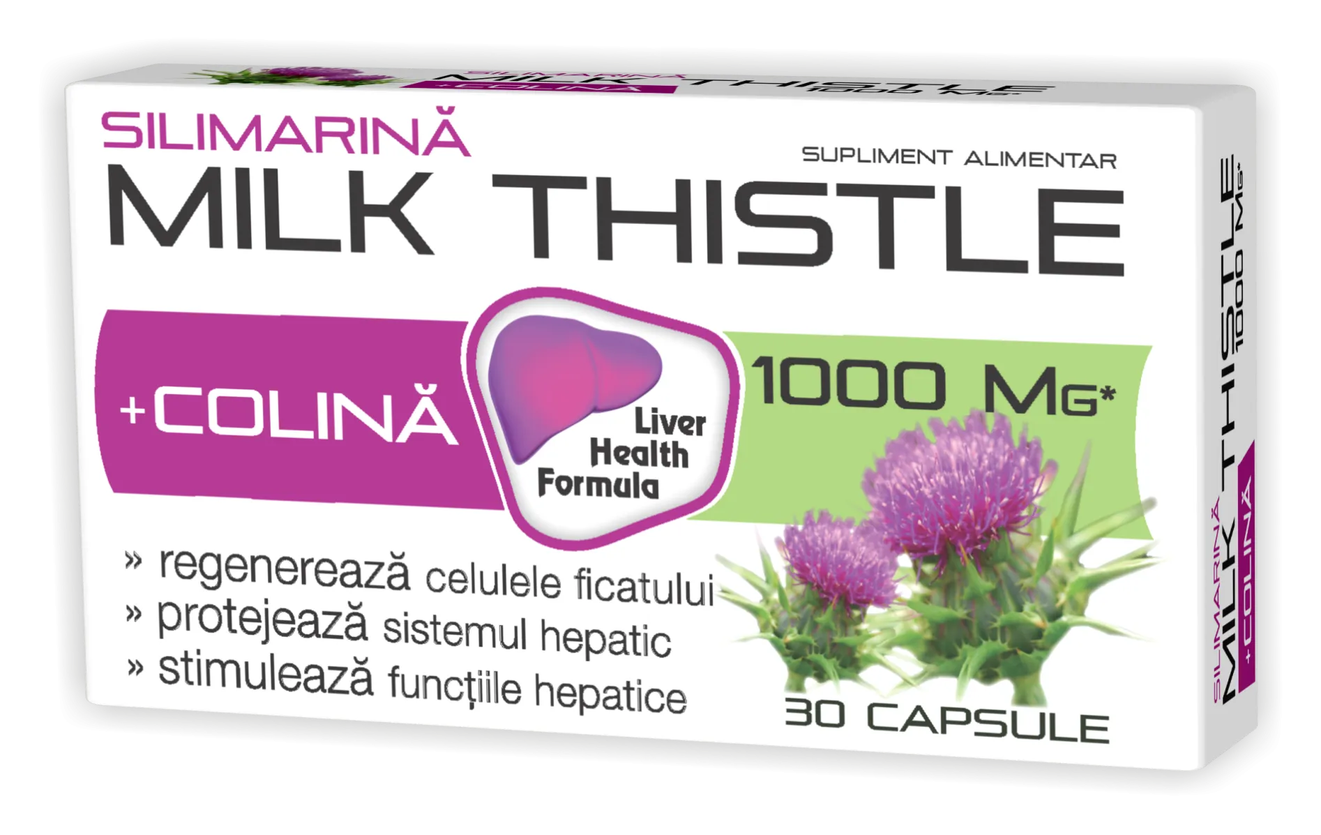 ZDROVIT SILIMARINA MILK THISTLE COLINA 30CAPS