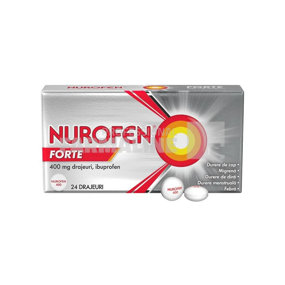 Nurofen Forte 400 mg 24 drajeuri