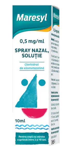 Maresyl 0.5mg/ml spray nazal pentru copii 10 ml