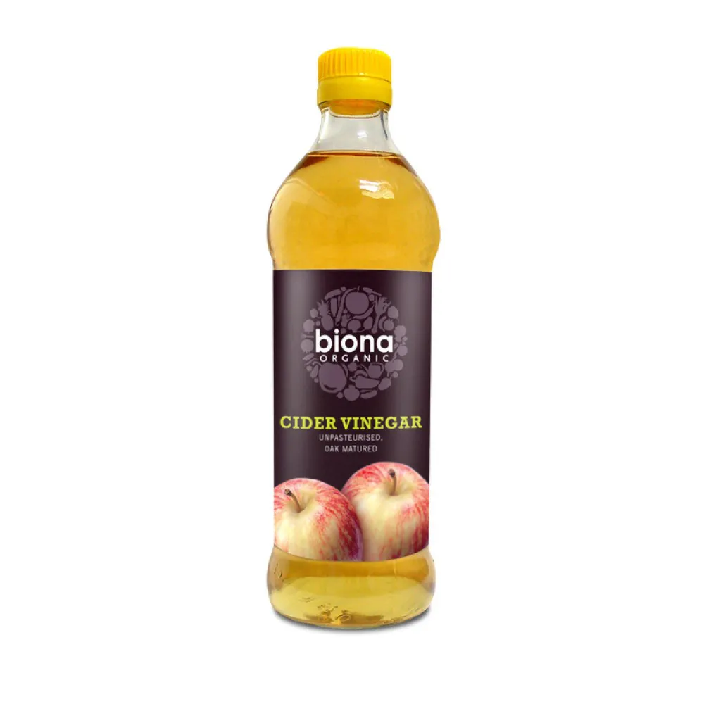 Otet din cidru de mere nefiltrat bio (500ml), Biona