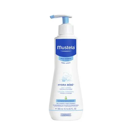 Lotiune de corp hidratanta pentru piele normala Hydra Bebe, 300 ml, Mustela