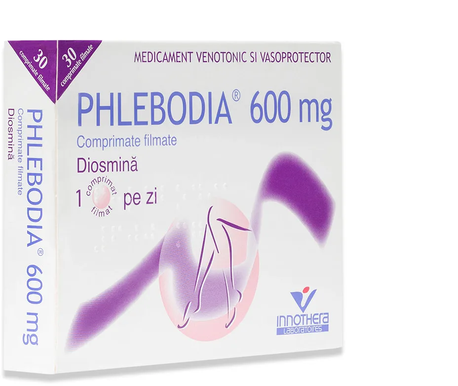 PHLEBODIA 600MG X 30 COMPRIMATE FILMATE