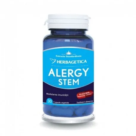 HERBAGETICA Alergy Stem Vegetal, 30 capsule