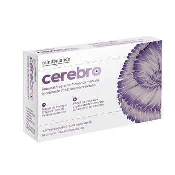 Cerebro Mindbalance, 30 capsule, Pharmnet
