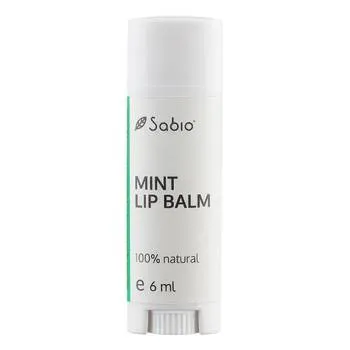 Balsam de buze cu menta, 6ml, Sabio