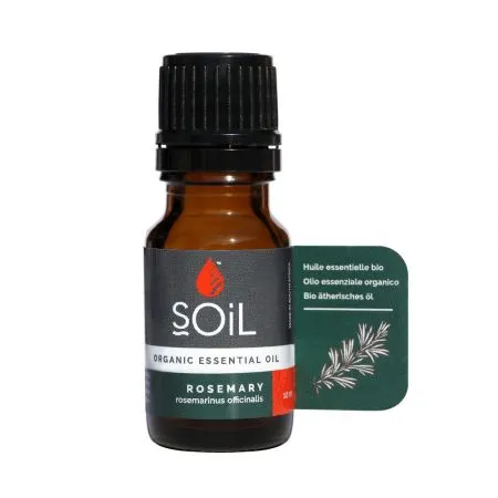 Ulei Esential Rozmarin Pur 100% Organic, 10 ml, SOiL