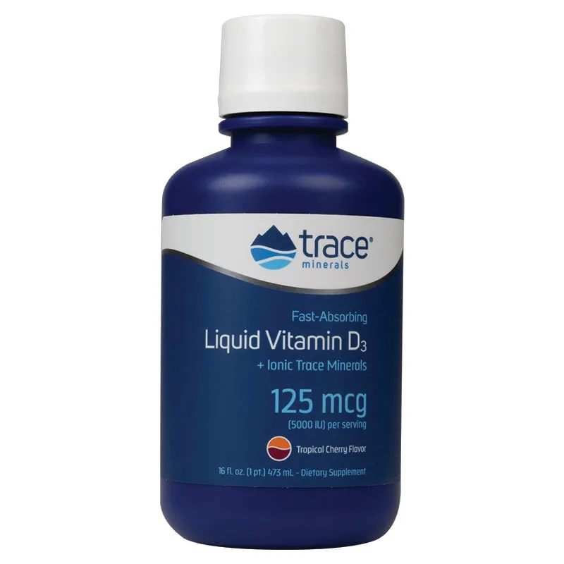 TRACE MINERALS VITAMIN D3 125 MCG 473 ML