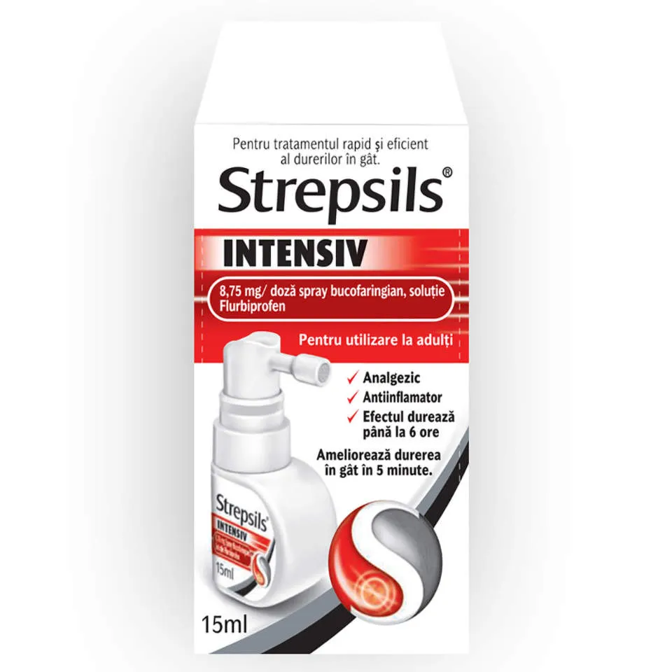 STREPSILS INTENSIV SPRAY 15ML