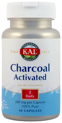 Charcoal activated 280mg x 50cps (Secom)
