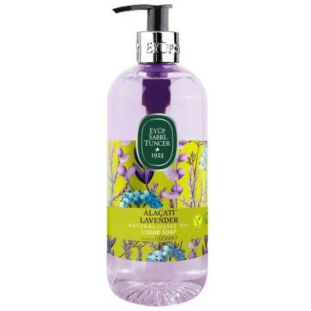 Sapun lichid Alacati Lavender, 500 ml, Eyup Sabri Tuncer