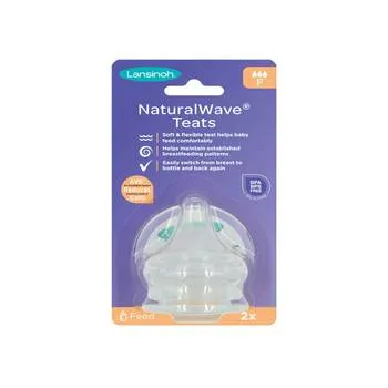 Tentina cu flux rapid Natural Wave Teats, 2 bucati, Lansinoh