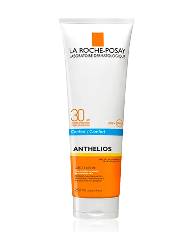 LA ROCHE POSAY Lapte hidratant pentru fata si corp cu SPF 30 Anthelios, 250 ml
