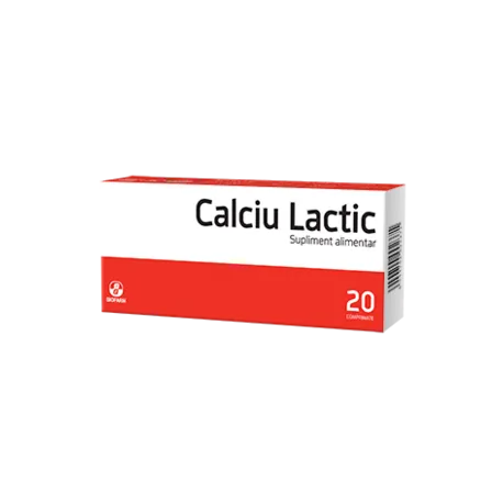 BIOFARM CALCIU LACTIC 20CP