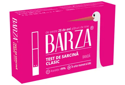 Barza Test de sarcina strip ultra sensibil (clasic banda)