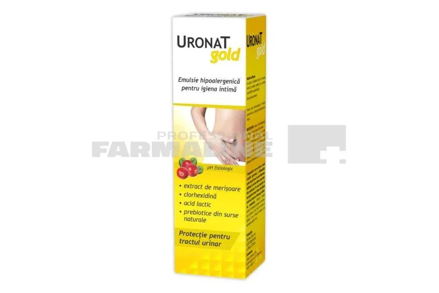 Zdrovit Uronat Gold Emulsie hipoalergenica ingrijire intima 400 ml
