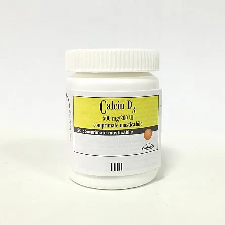 Calciu D3 Takeda 500mg/200UI x 20cp.mast