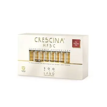 Tratament pentru par HFSC Transdermic 500 Man Crescina, 20 fiole, Labo