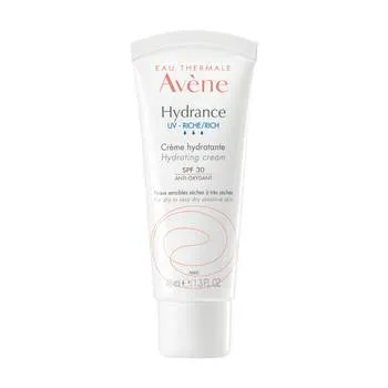 Crema hidratanta ten uscat si foarte uscat SPF30 Hydrance Riche UV, 40ml, Avene