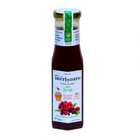Sirop de Merisoare, 230 ml, Steaua Divina