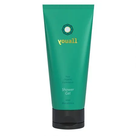 Gel de dus cu ulei din nuci de Macadamia Your Organic Expericence, 200 ml, Youall
