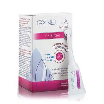 Gel lubrifiant Gynella Natal Ferti, 6 x 5ml, Heaton