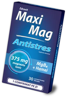 MAXIMAG ANTISTRES X 30 COMPRIMATE ZDROVIT