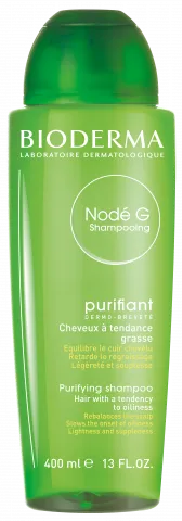 Sampon purifiant pentru par gras Node G, 400 ml, Bioderma