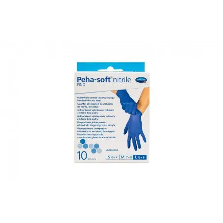 942222 HartMann Peha-soft manusi nitrile fino L, 10 buc