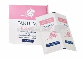 Tantum Rosa pulbere 500 mg 10 plicuri