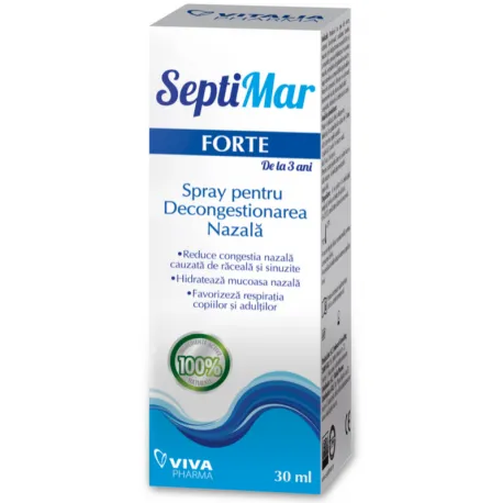 Septimar forte spray cu apa de mare 3 ani+, 30 ml