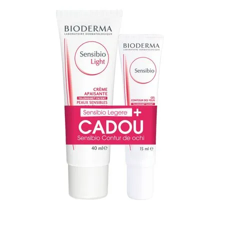 BIODERMA SENSIBIO LEGERE 40ML+CONTUR OCHI 15ML CADOU