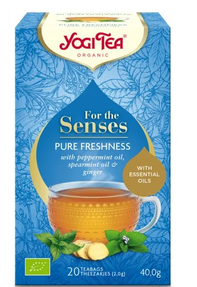 Ceai Eco simturi prospetime pura 40g (YogiTea)