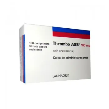 Thrombo ASS 100mg , 100 comprimate filmate