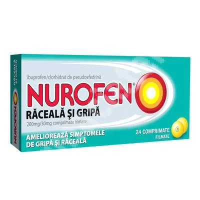 Nurofen Raceala si Gripa ,24 comprimate