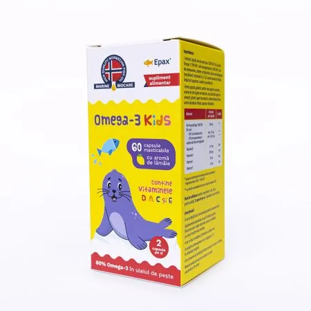Omega-3 Kids, 60 capsule, Phyto Biocare