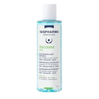 Solutie micelara purifianta Teen Derm Aqua, 250ml, Isis Pharma