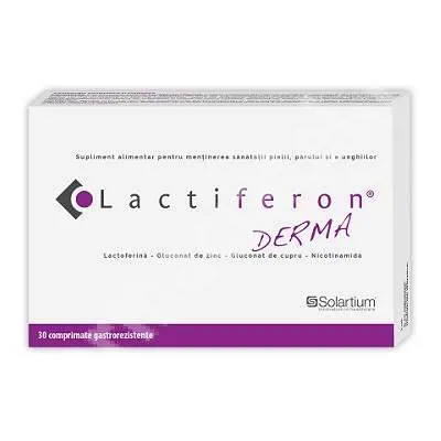 Lactiferon Derma, 30 comprimate, Solartium