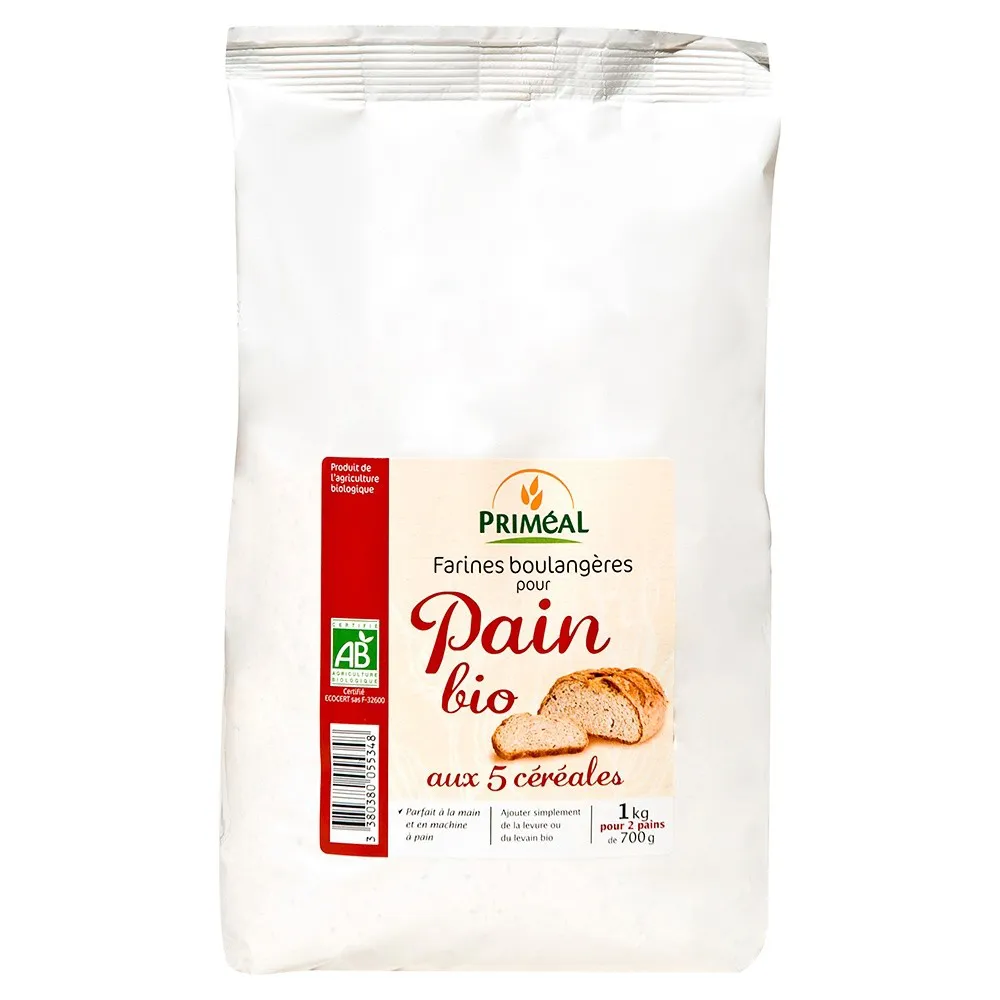 Amestec pentru paine din 5 cereale (1Kg), Primeal